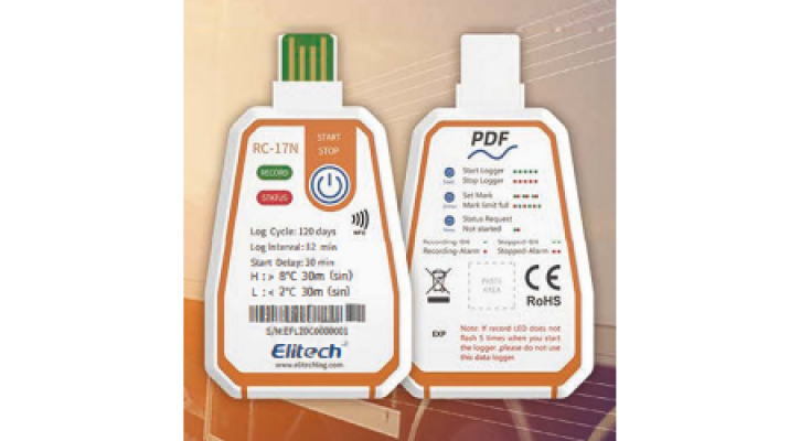 ELITECH RC-17 SERIES SINGLE USE DATA LOGGER